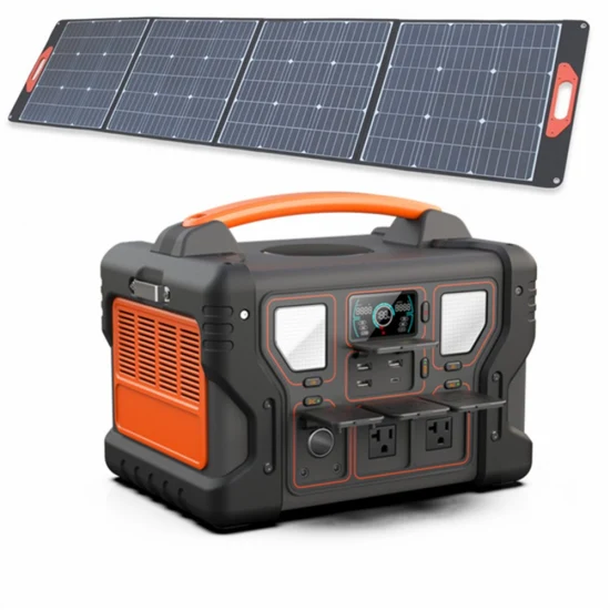 1000W Portable Lithium Battery Solar Rechargeable Energy Power Generator for Camping