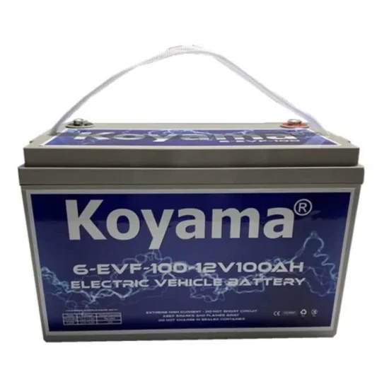 12V 75ah Deep Cycle Motive Power Electric Vehicle Battery 6-Evf-75