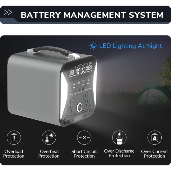 1000W Storage Battery/Portable Power Station with Us Plug-Ua1101L